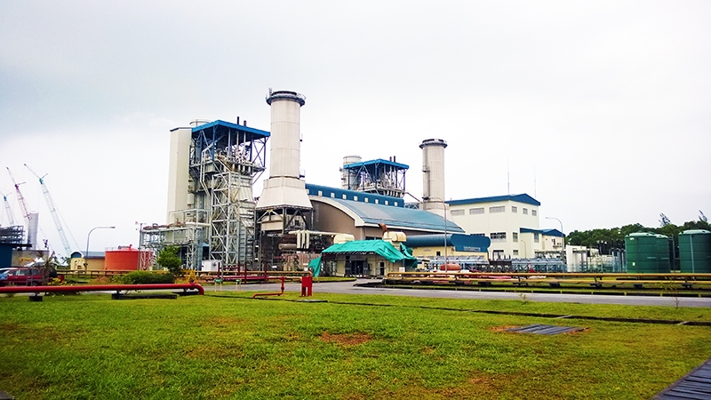 View of the existing 400-MW Tanjung Kidurong power plant