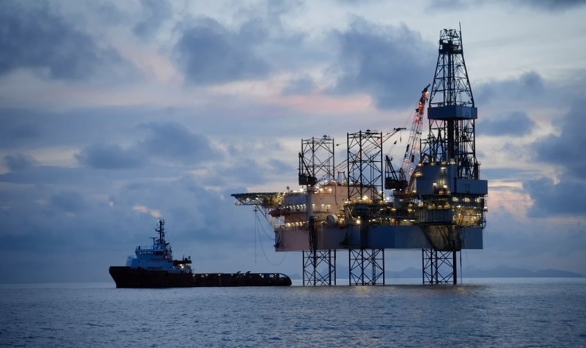 Offshore oil & gas drilling rig