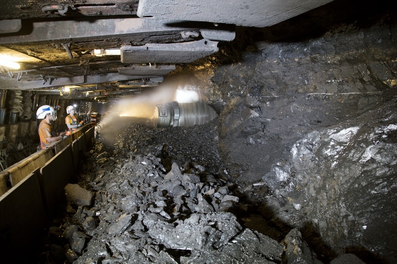 Coal drilling in Colorado, US