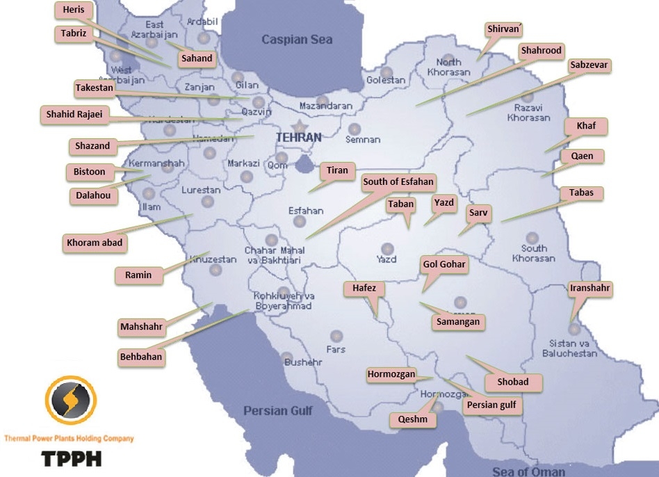 Major in projects in progress by Iran’s TPPH