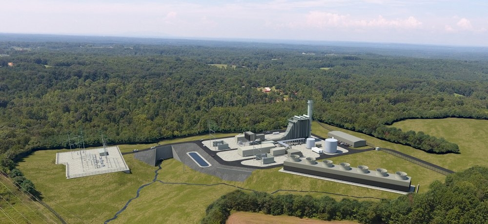 Render of NTE’s Reidsville Energy Center