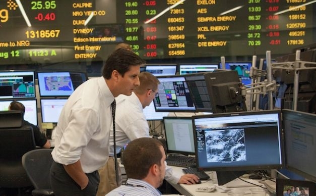 View into NRG Energy's control room