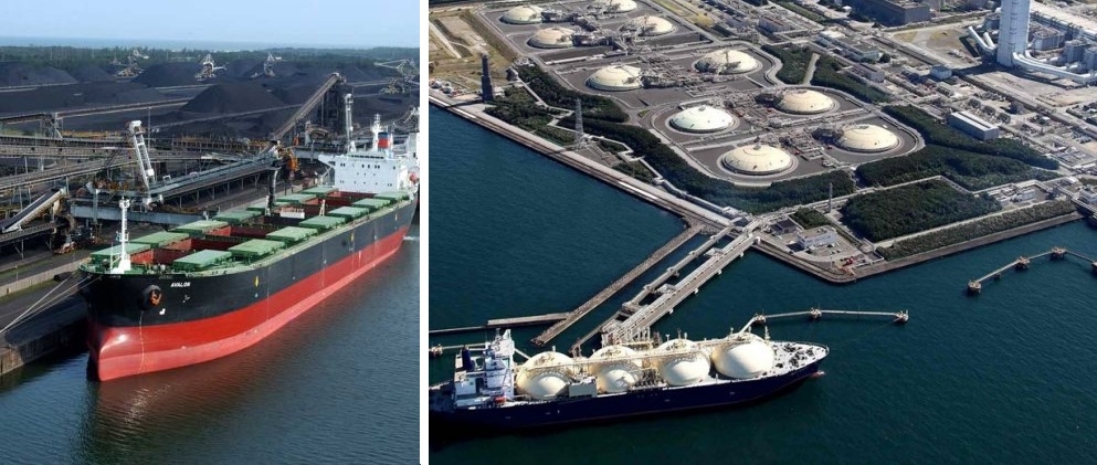 Coal vs LNG imports