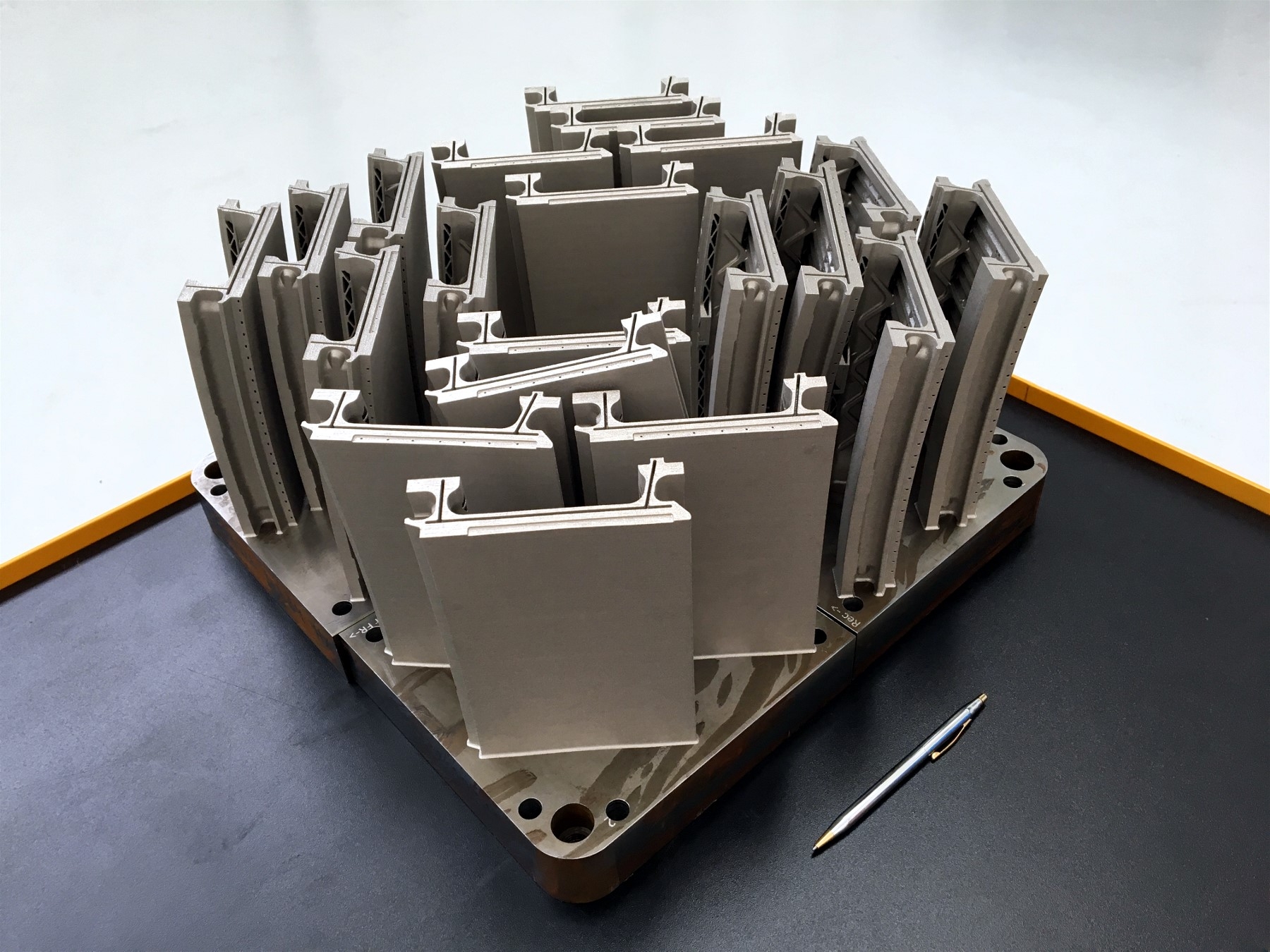 3D printed turbine heat-shields