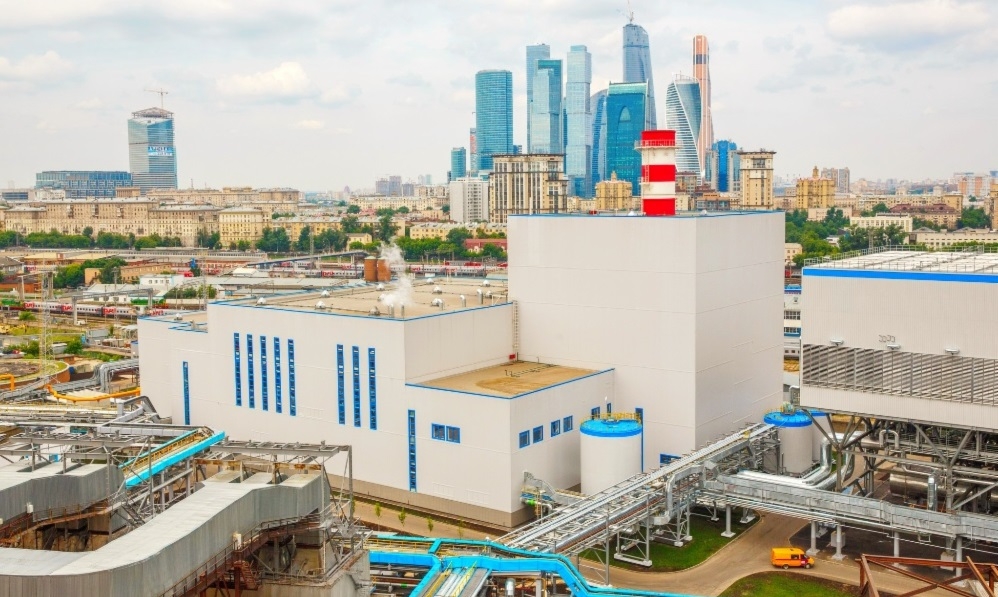 Power unit of CHPP-12, operated by Mosenergo