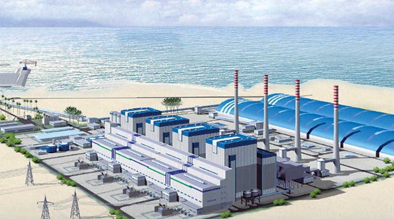 Render of Oman’s first coal-fired IPP