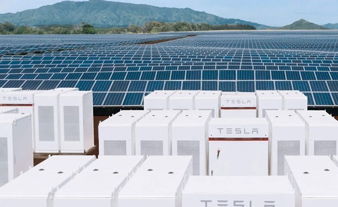 Tesla's has built the world's largest grid-scale energy storage project in South Australia