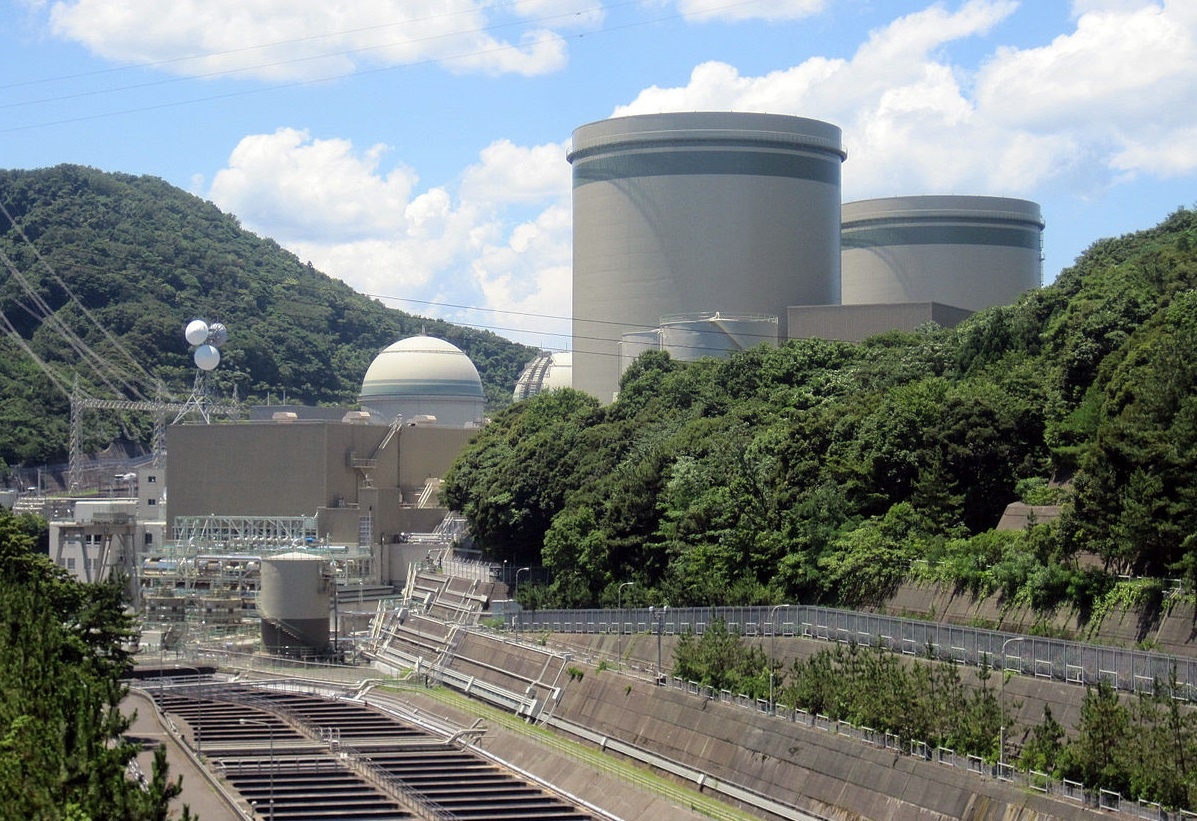 Takahama nuclear power plant in Fukui prefecture, Japan.