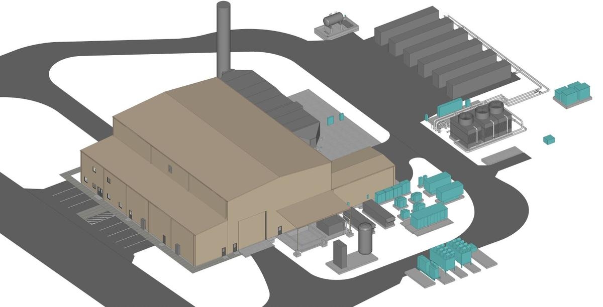 Render of STEP Demo project at SwRI’s San Antonio grounds