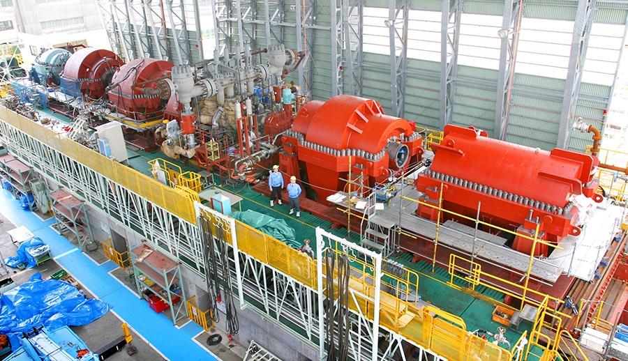 MHI compressor train for ethylene plant
