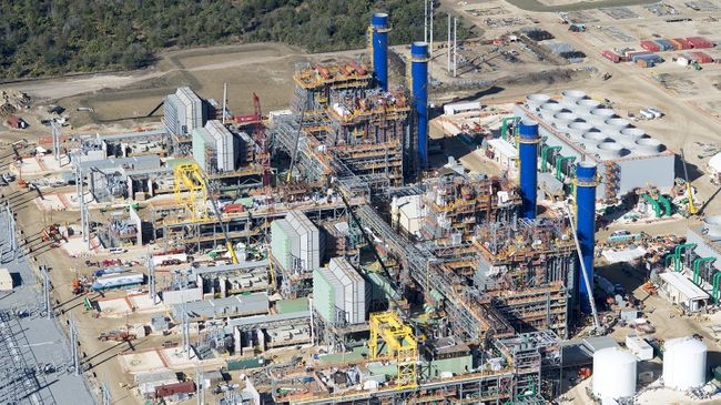 Citrus CCGT during construction