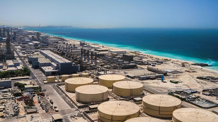 Water desalination plant in the UAE