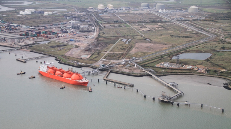 Grain LNG terminal in Kent