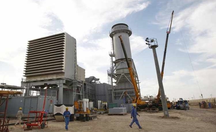 The 874-MW Al-Quds power station near Baghdad