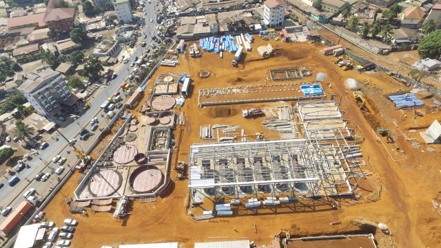 Site of Tè Power's new project near Conakry, Guinea