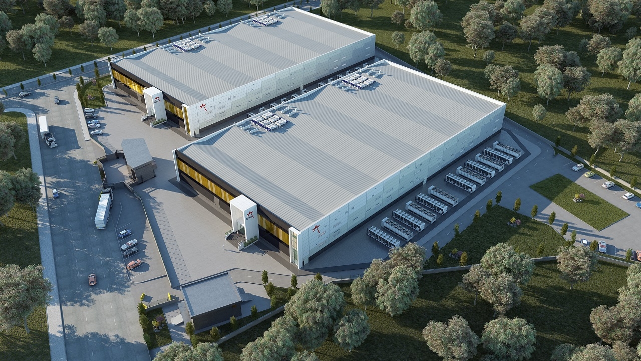 View of NGN's Star of Bosphorus data centre in Istanbul