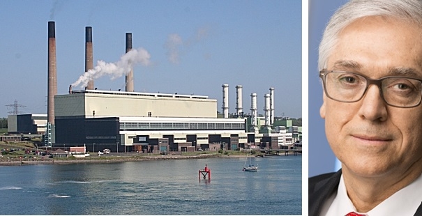 Ballylumford power station in Northern Ireland | AES CEO A. Gluski