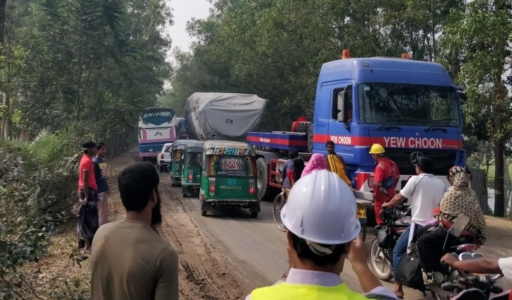 Engine delivery in Bangladesh