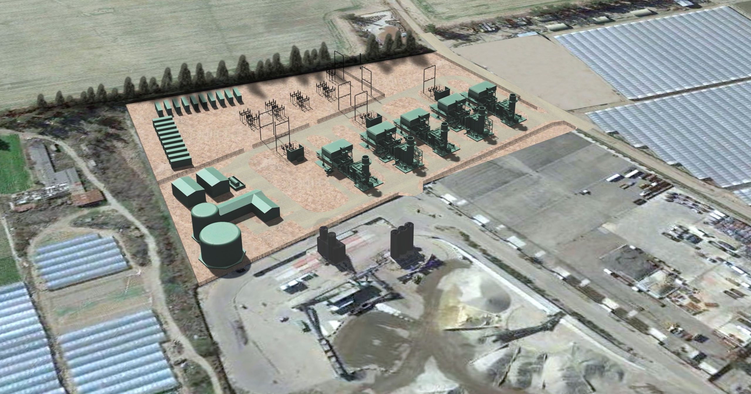 Mission Rock Energy Center near Santa Paula