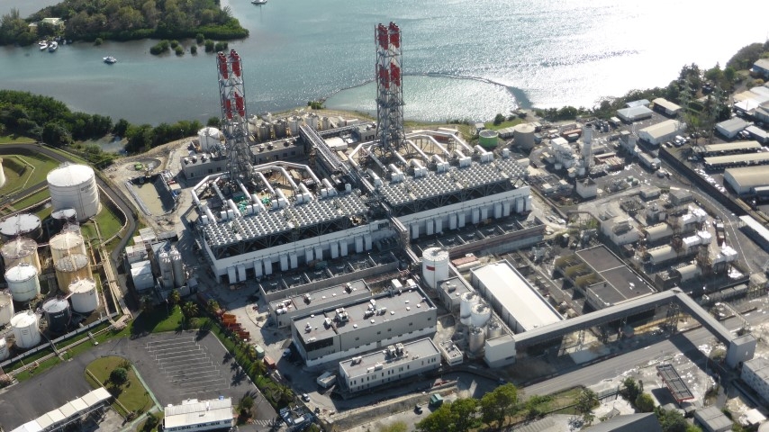 Pointe Jarry power plant (220 MW) in Guadeloupe