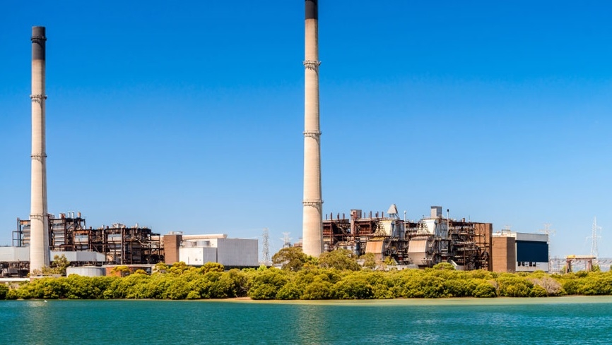 Torrens Island Power Station near Adelaide