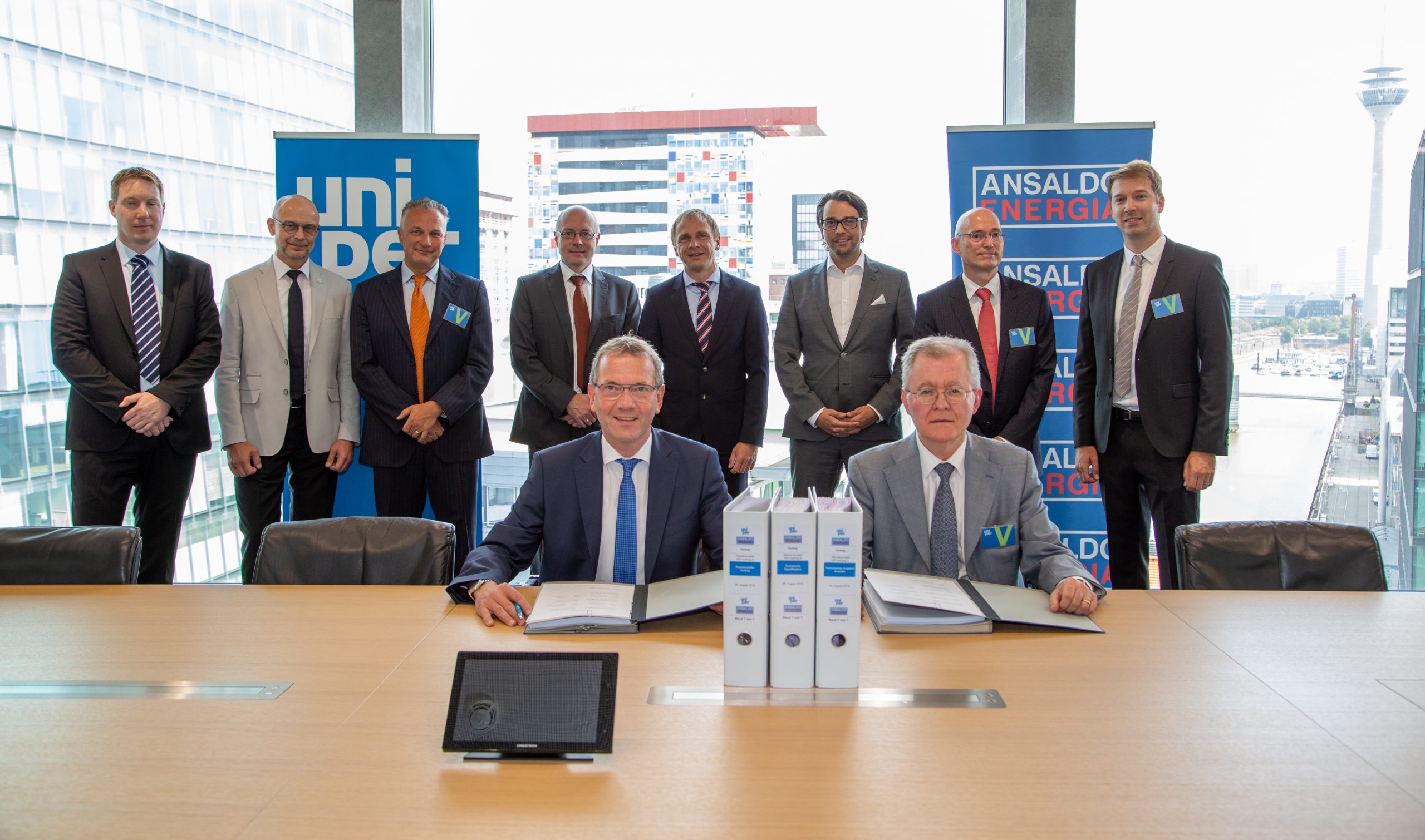Contract signing