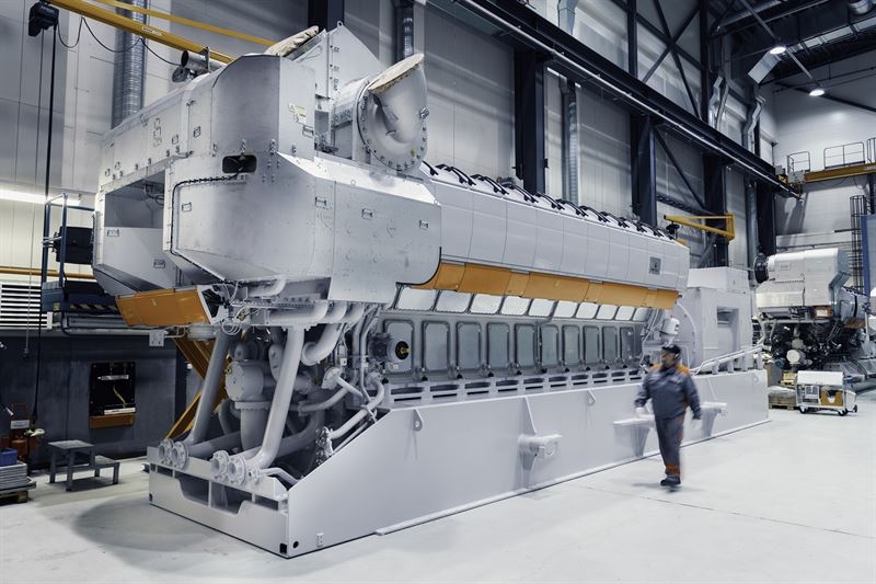Wärtsilä 31DF engine