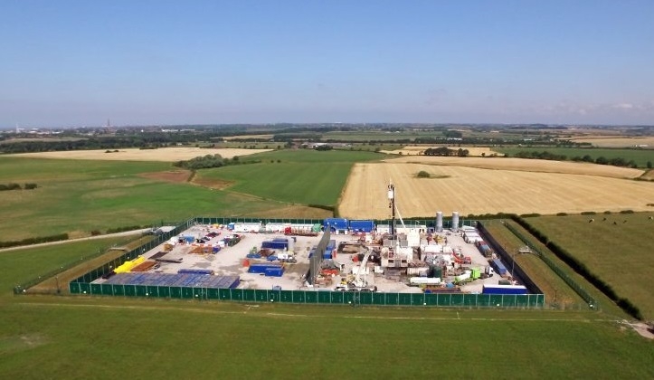 Cuadrilla's fracking site in Lancashire