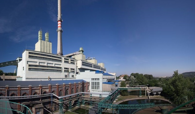 Tatabanya grid balancing power unit in northwest Hungary