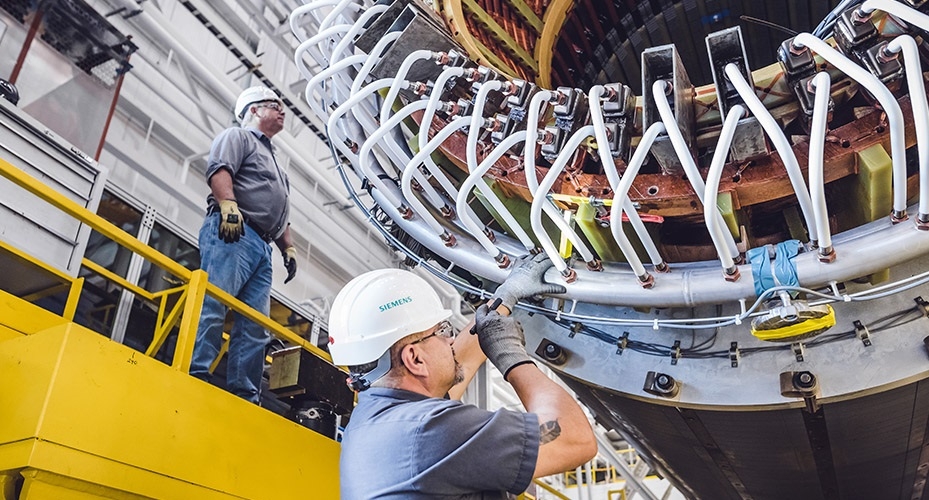 Assembly of the SGT6-9000HL