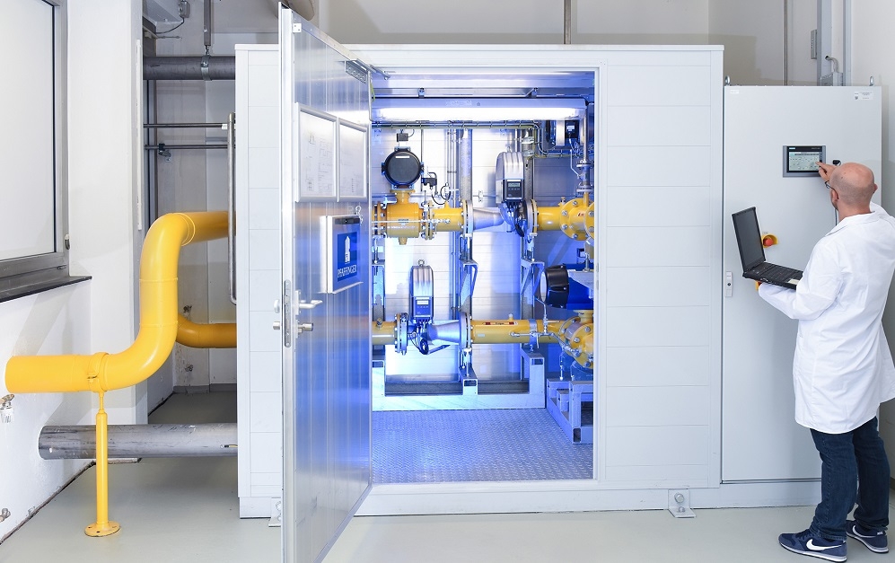 Unit designed to feed hydrogen into the gas grid.