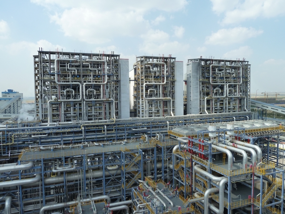 Coal gasifier built for Shenhua Ninxia in northern China