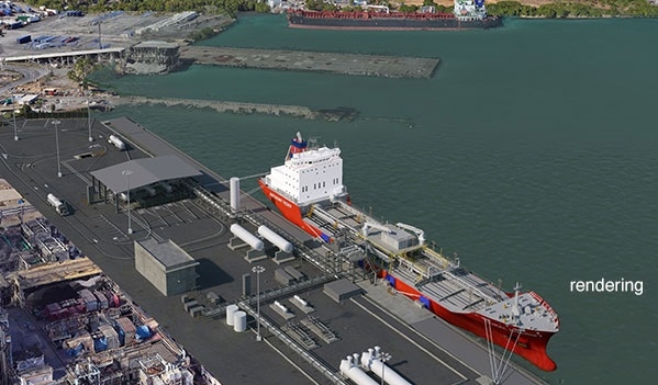 Fuel handling facility located at San Juan Harbor, Puerto Rico