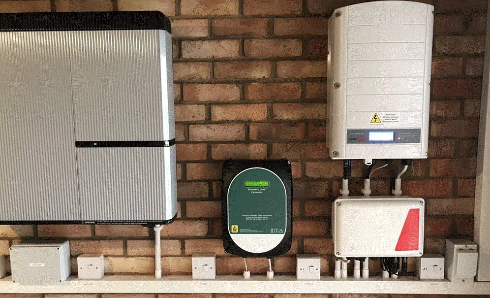 Behind-the-meter energy storage unit