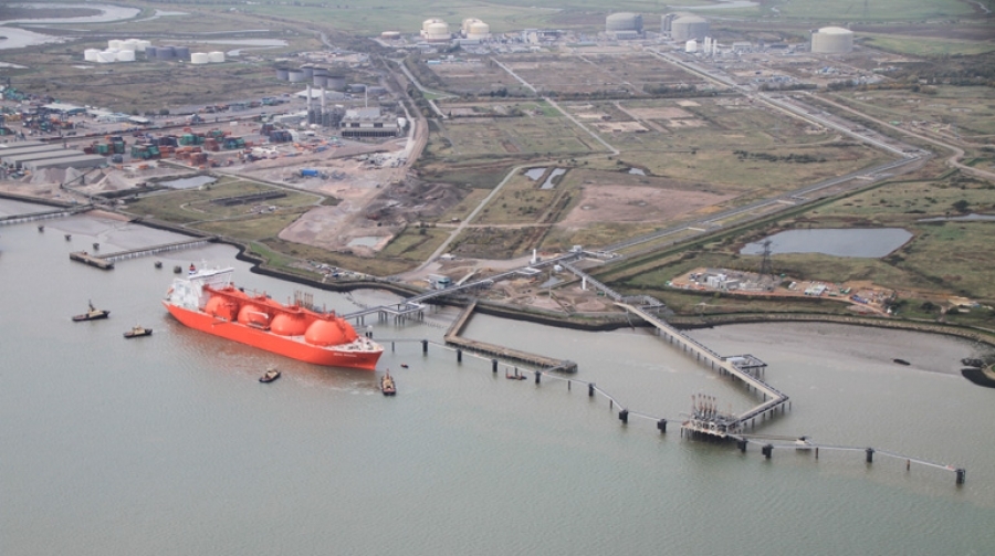 Grain LNG terminal in the UK can handle up to 15 mtpa