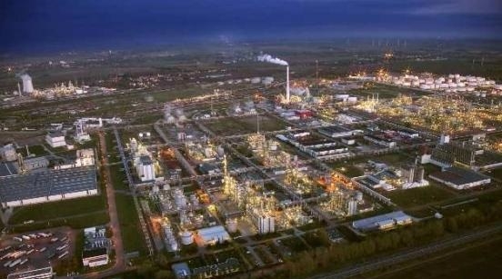 Leuna's chemica complex near Leipzig