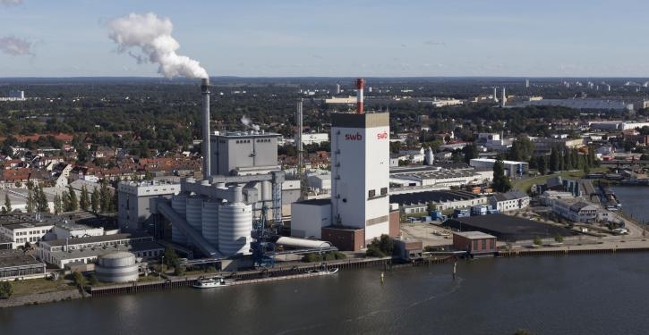SWB power plant in Bremen-Hastedt