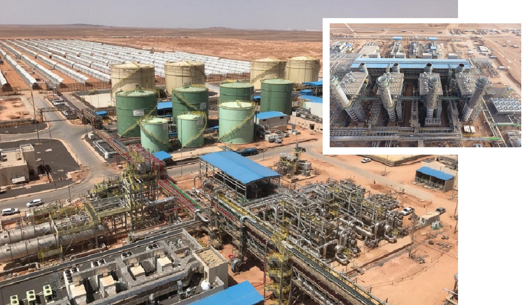View of Waad Al Shamal ISCC in near Saudi Arabia’s northern border region