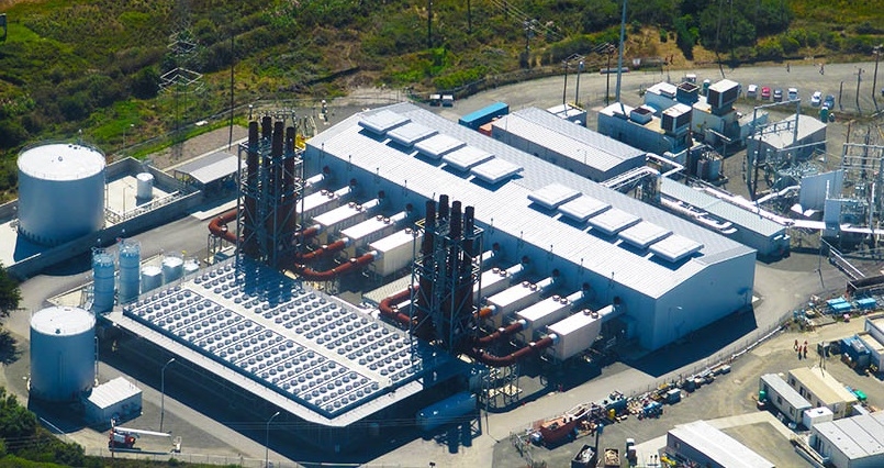 Humboldt Bay Generating Station near Eureka, California