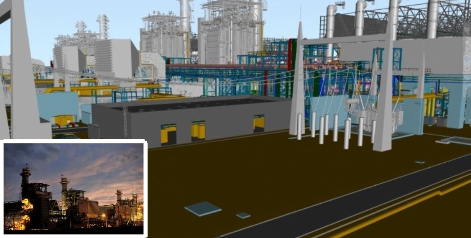 .Render of Techint's Norte III CCGT in Mexico