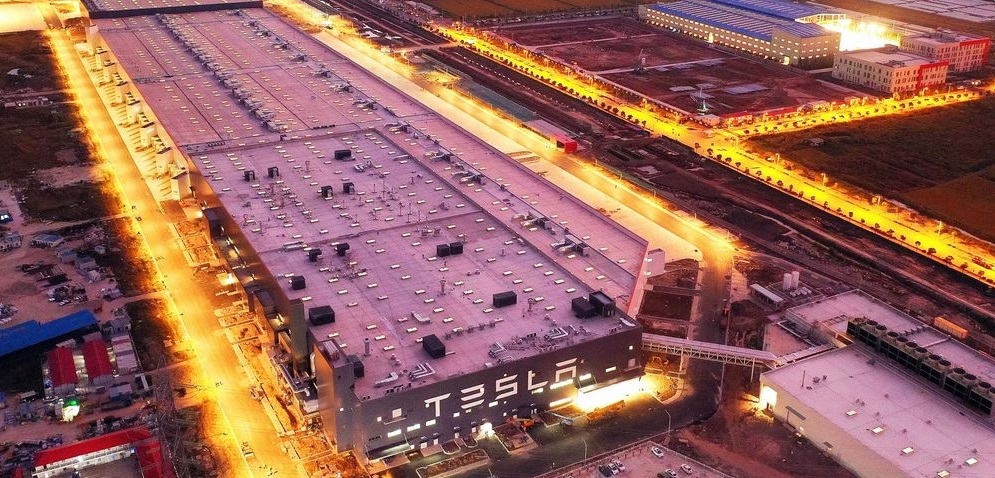 Telsa's Shanghai Gigafactory was built in just 168 days