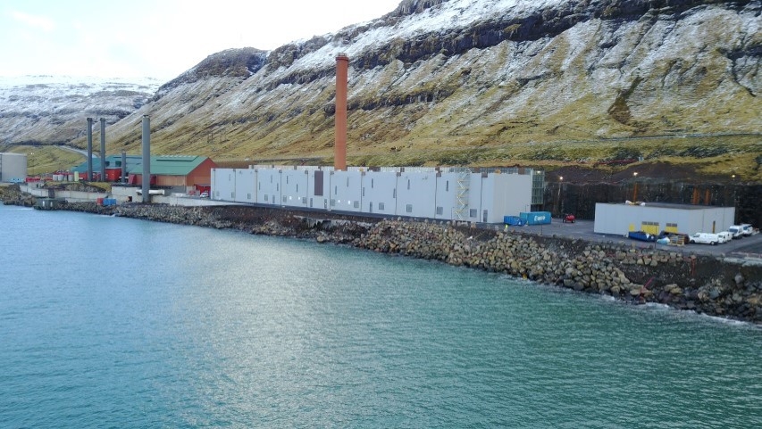 ‘Sund’ power plant near Tórshavn, the Faroese capital