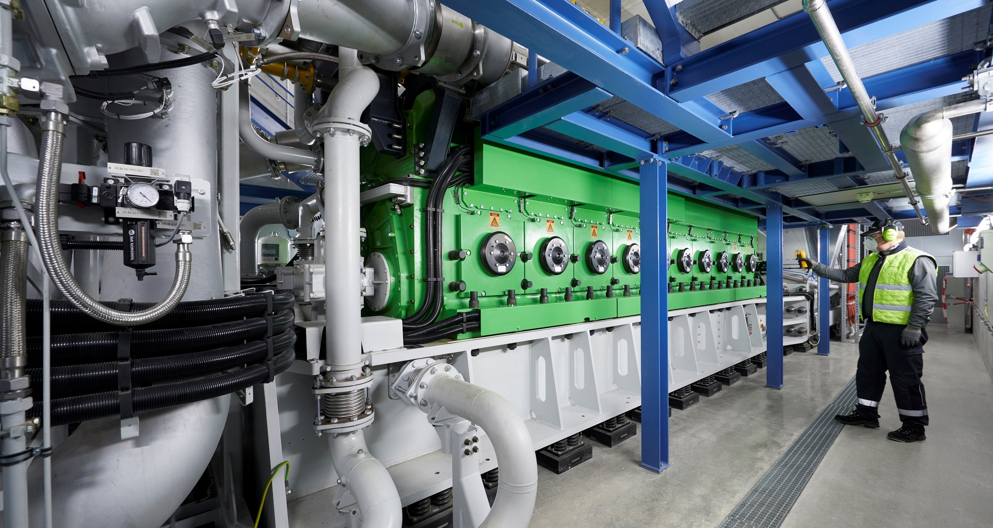 J920 engines installed at the CHP in Cologne