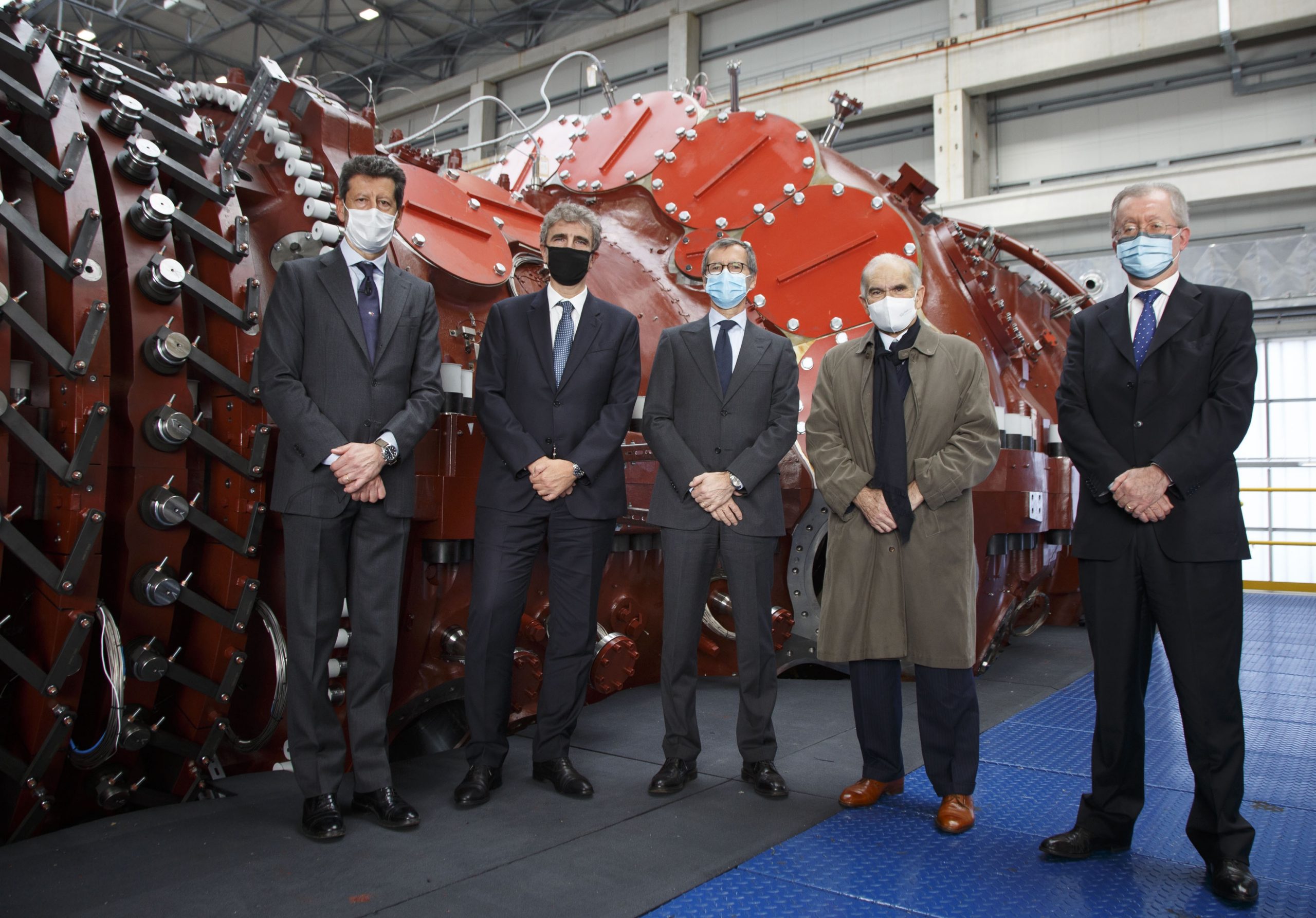 Launch of Ansaldo's GT36 in Genoa