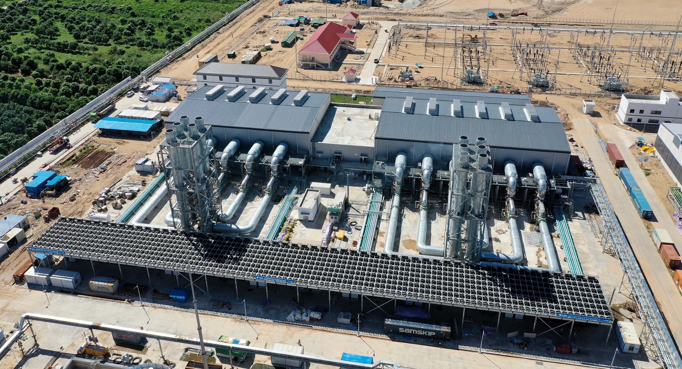 MAN-built 200 MW power plant near Phnom Penh