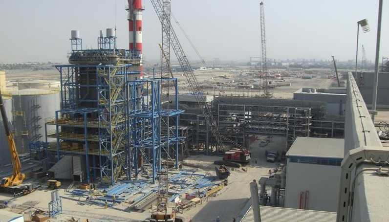Construction of Jebel Ali L2 station