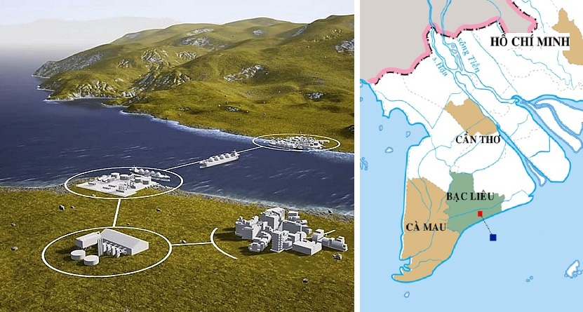 Bac Lieu's LNG regas facitility and power project