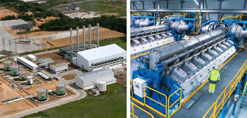 UTE Ponta Negra power plant in Manaus