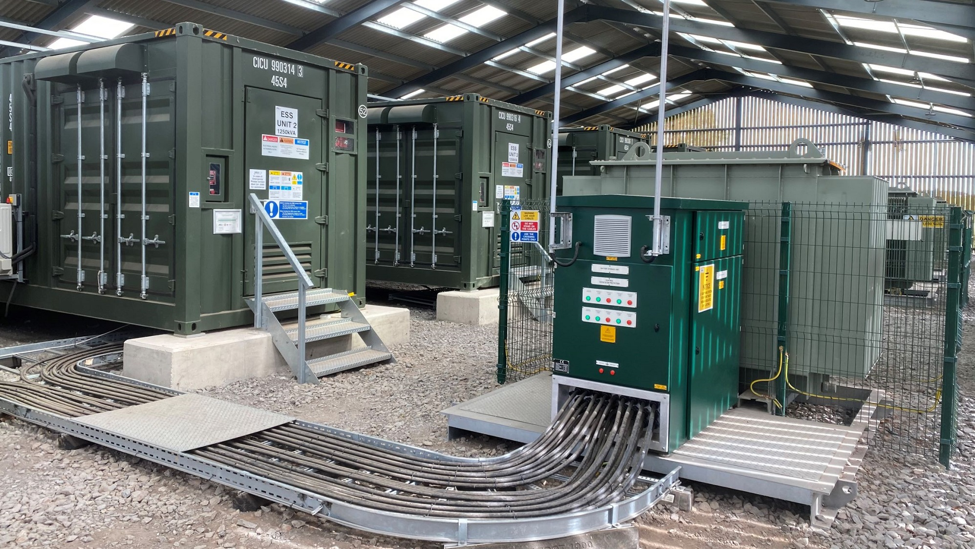 Anesco battery storage site