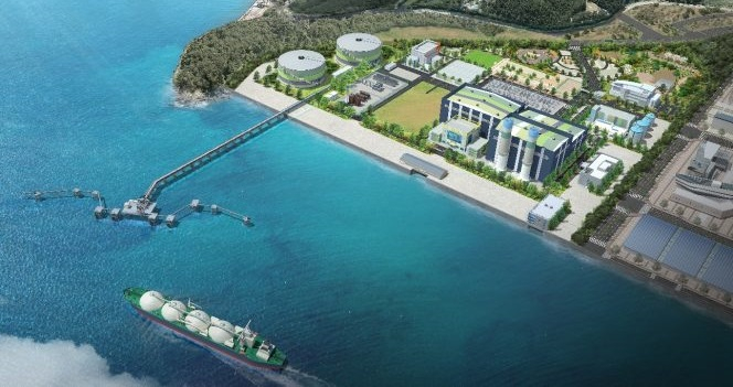 Render of Tongyeong CCGT